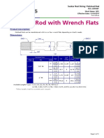 Polished Rod With Wrench Flats: Product Description