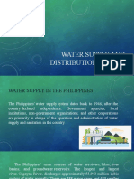 Water Supply and Distribution System