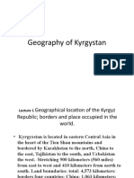 Geography of Kyrgystan