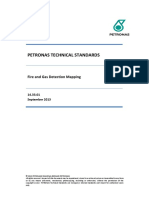 Petronas Technical Standards: Fire and Gas Detection Mapping