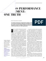 Business Performance Management One Truth PDF