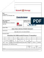 C-051-080-DAT-0003 Rev. 0 Datasheet For Differential Pressure Transmitter