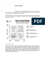 UNIT-4-Choice of Business Strategies: Understanding The Tool