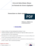 Nomenclature Chimie Organique