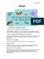 Introducción A La Biología