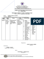 Department of Education: Kidapawan City National High School S. Y.: 2020-2021 Teacher'S Weekly Home Learning Plan