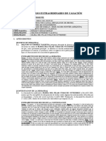 Analisis de Sentencia Casatoria - Materia Divorcio Por Causal