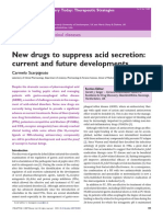 New Drugs To Suppress Acid Secretion: Current and Future Developments