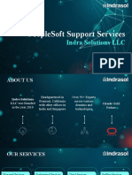 Indrasol's PeopleSoft Support Services