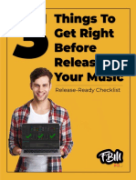 Release Ready Checklist (FinishBetterMusic - Com) PDF