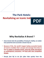 The Park Hotels:: Revitalizing An Iconic Indian Brand