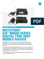 DIGITAL TRUNK RADIO Motorola MOTOTRBO XiR M8600 PDF