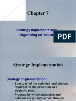 Chapter 7 - Strategy Implementation