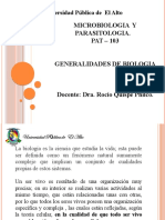 Generalidades Biologia I