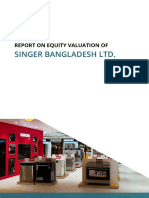 Valuation of Singer Bangladesh LTD