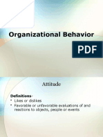 Organizational Behavior