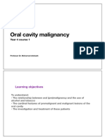 Neck and Oral Cavity Lecture 1