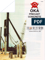 Precast Concrete Piles: Conform To MS 1314: 2OO4