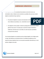 Les Combinaisons Alimentaires 1 PDF