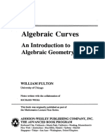 Algebraic Curve, Fulton4