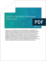 Microsoft Workloads in AWS