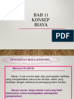 Bab 11 Konsep Biaya