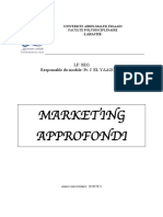 Cours Du Marketing Approfondi (Séance 6)