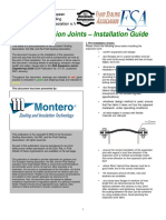 Expansion Joints Installation Guide 2014