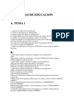 Pregunta Educacion Fisica