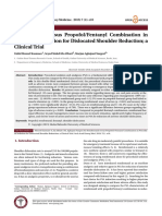 Remifentanil Versus Propofol/Fentanyl Combination in Procedural Sedation For Dislocated Shoulder Reduction A Clinical Trial