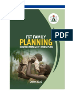 FCT Family Planning Costed Implementation Plan