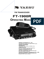 Yaesu FT-1900R Operating Manual