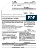 Calamity Loan Application Form - Fillable