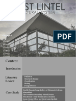 Report1 - Study of Structural System in Architecture - Post Lintel - 5,10,15,20,24,29