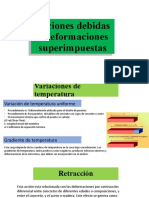 Acciones Debidas A Deformaciones Superimpuestas