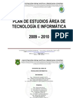 4.10 Plan de Area Tecnologia e Informatica 2009-2010