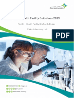 DHA Health Facility Guidelines 2019: Part B - Health Facility Briefing & Design 220 - Laboratory Unit