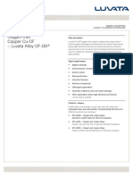 Data Sheet: Oxygen-Free Copper Cu-OF - Luvata Alloy OF-OK