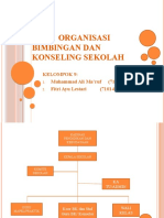 Pola Organisasi Bimbingan Dan Konseling Sekolah