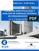 Curso Identificación Amenaza Interna Insider