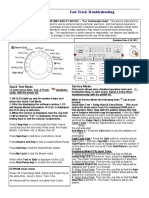 Fast Track Troubleshooting: Model: WF461ABP/XAA WF461ABW/XAA