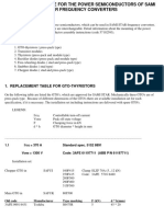 IGBT Equivalente PDF