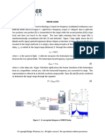 FMCW Lidar: Figure 1. A Conceptual Diagram of FMCW Ladar