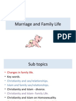 Marriage and Family Life