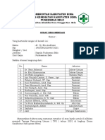 Surat Pengantar Kapus