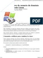 Cambiar Clave de Usuario de Dominio Windows Desde Linux
