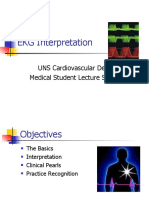 EKG Interpretation: UNS Cardiovascular Dept Medical Student Lecture Series