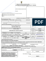 Formato de Solicitud Municipalidad