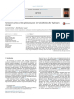 Activated Carbon With Optimum Pore Size Distribution For Hydrogen Storage