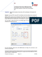 IEC Circuit Breaker Short-Time Withstand Duty PDF